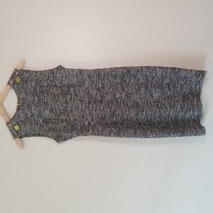 Calvin Klein Tweed Black and White Sheath Dress